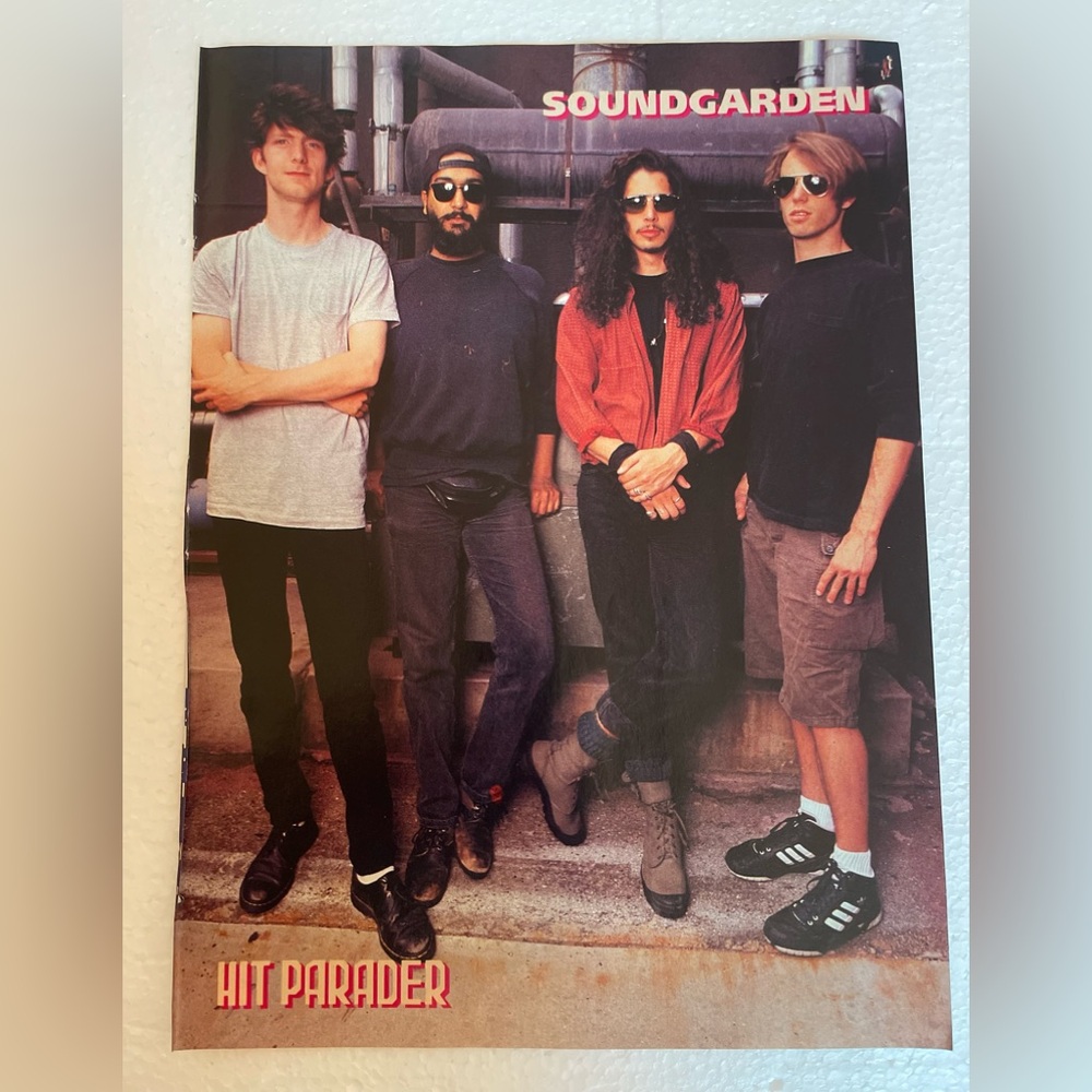 Soundgarden Hit Parader Magazine pinup